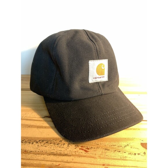 Vintage Carhartt Hat Cap Ear Flaps Insulated Quilted Canvas Made in USA Size M - Picture 1 of 10
